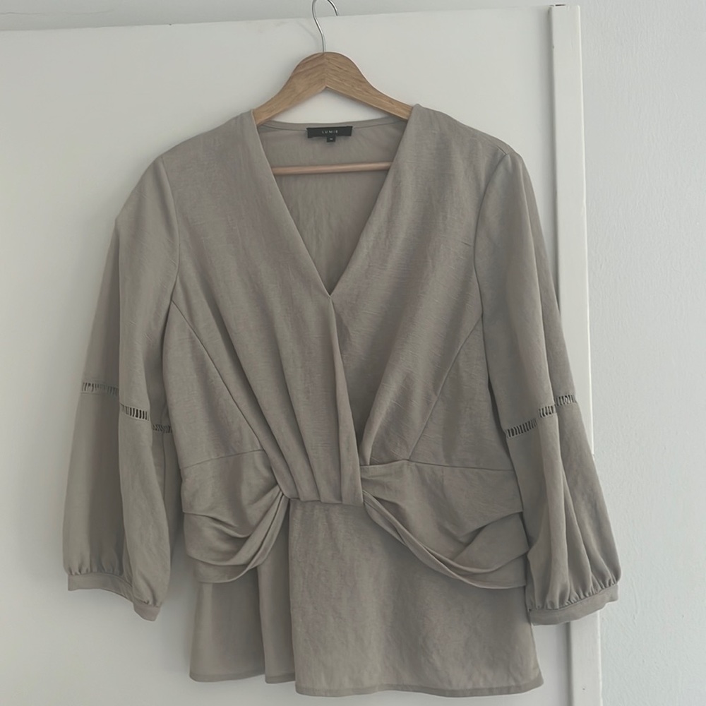 Lumie linen top